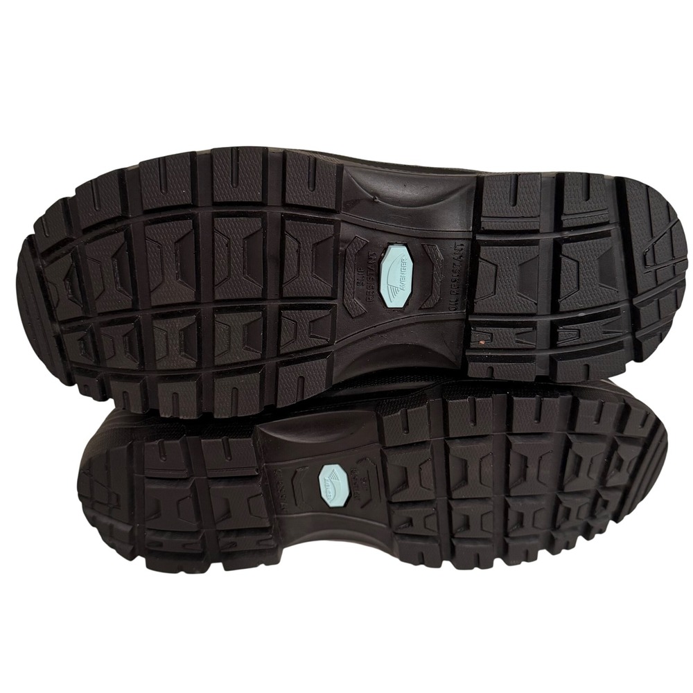 Avenger Safety Footwear A7450 Composite Toe 6" Waterproof Boot Women's‎ 6W Black - Picture 10 of 10